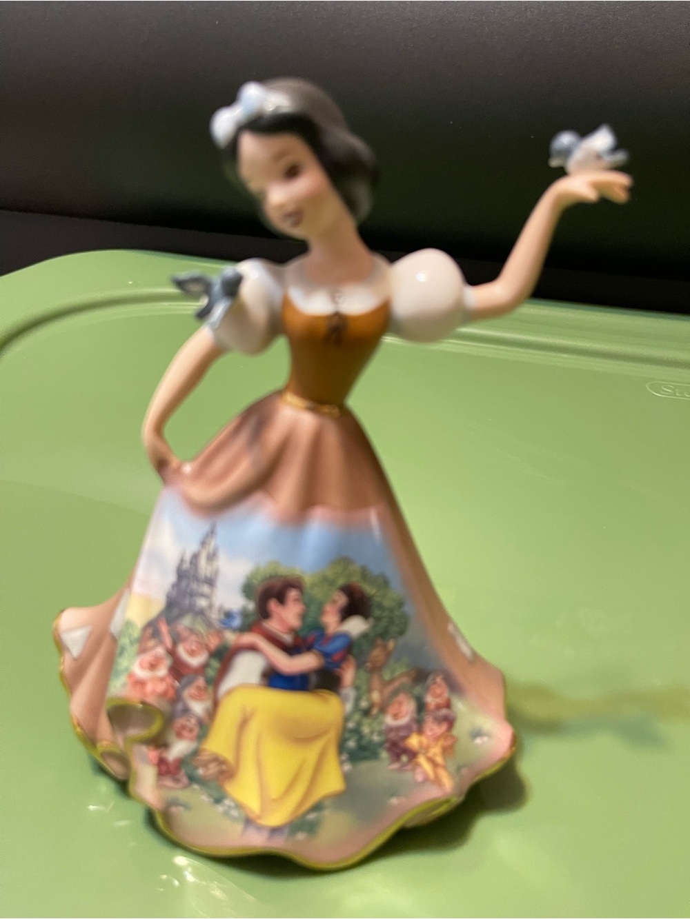 Collectors porcelain figurine. Snow White.